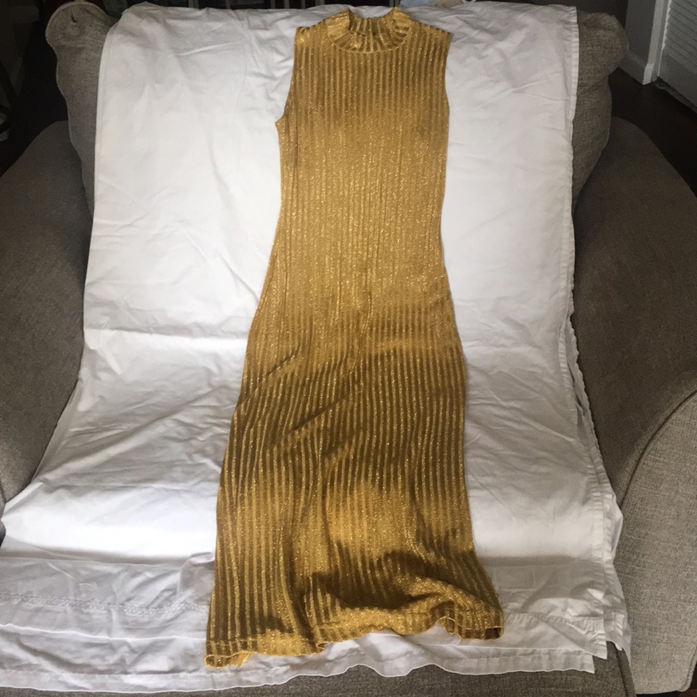 Gold Dress